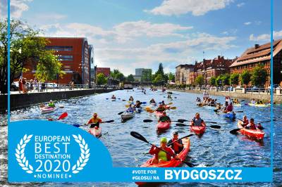 aktualność: Bydgoszcz wśród 10 najlepszych europejskich celów podróży 2020